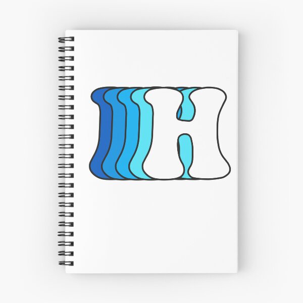 Item preview, Got the Blues Letter H designed and sold by Jacqueline196.