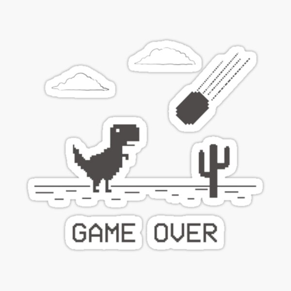 Chrome Dino Surf Doodle - Custom Doodle for Google