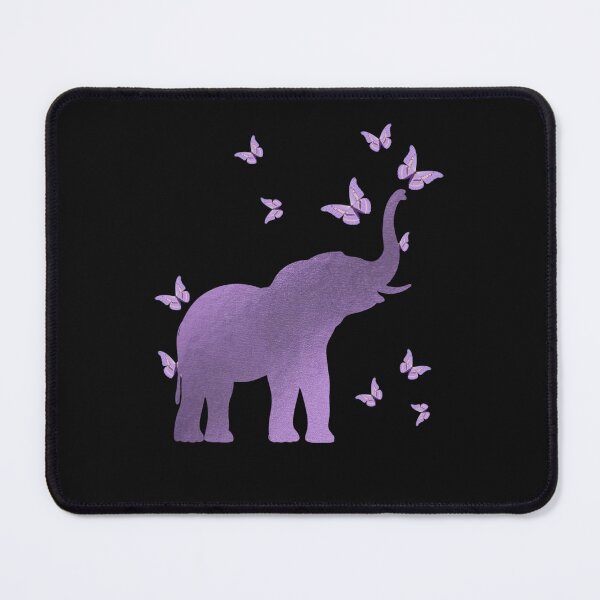 Item preview, Purple Elephant Silhouette designed and sold by HappyLifeCreate.