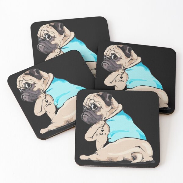 Item preview, pugs love dad designed and sold by pat227jc.