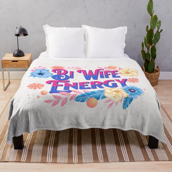 Item preview, Bi Wife Energy Floral Design designed and sold by johnmgr21.