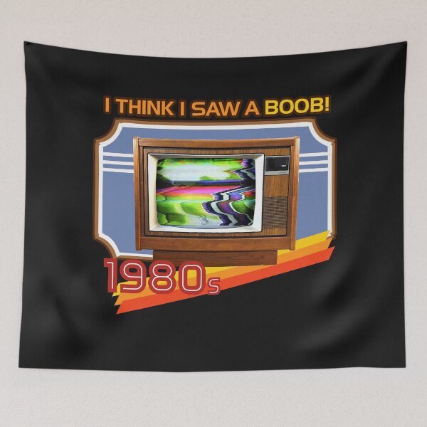 Item preview, 1980s Late Night TV designed and sold by SmallTownGarage.