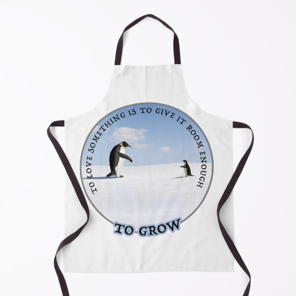 Item preview, Penguin Wisdom - Inspirational Animal Quote Circle Art designed and sold by CreativeAttack.