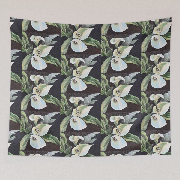 Item preview, Calla Lilly Tapestry designed and sold by Nora Lee Illustrations.