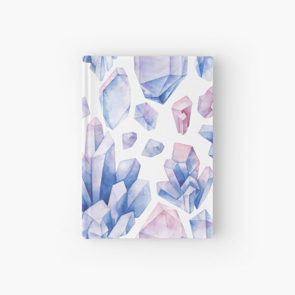 Aperçu de l'œuvre Cristaux de couleur pastel aquarelle créée et vendue par Ekaterina Glazkova.
