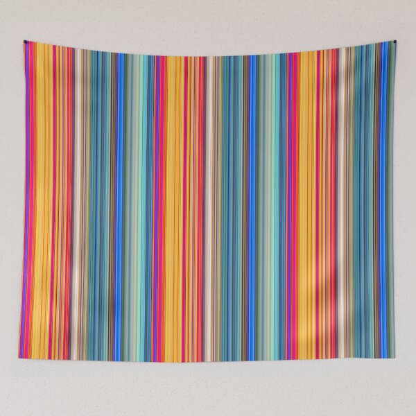 Item preview, Multicolor Striped Abstract Pattern designed and sold by TianxinZheng.