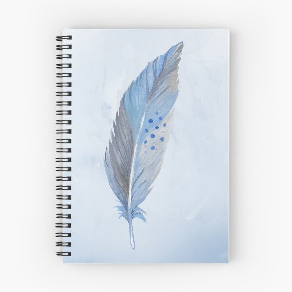 Item preview, Blue Feather Art Print designed and sold by firestargirl.