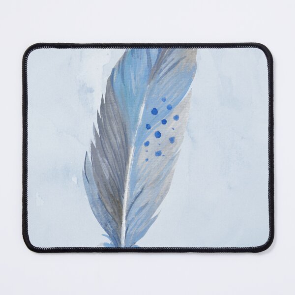 Item preview, Blue Feather Art Print designed and sold by firestargirl.