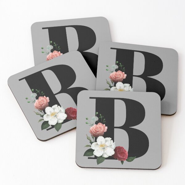 Item preview, Floral Initial - B designed and sold by CulverCrafts.