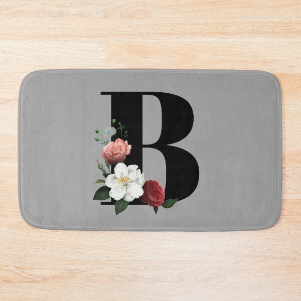 Item preview, Floral Initial - B designed and sold by CulverCrafts.