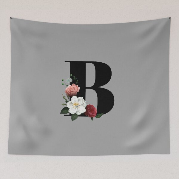 Item preview, Floral Initial - B designed and sold by CulverCrafts.