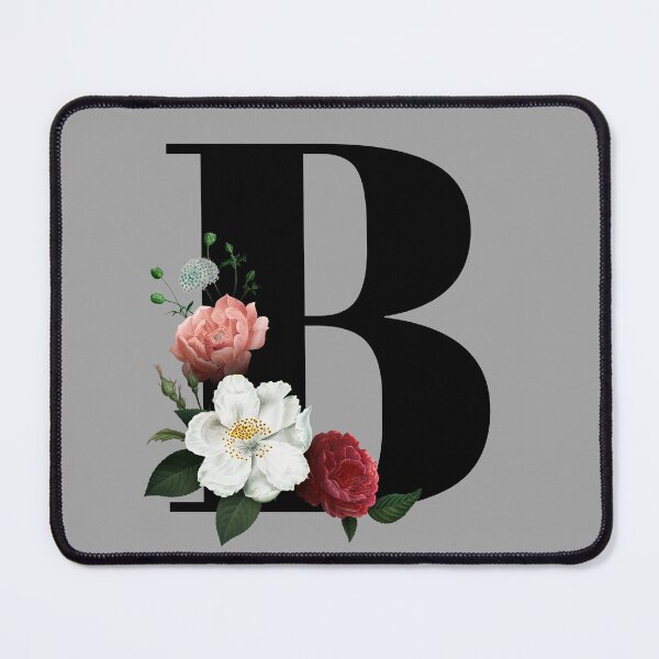 Item preview, Floral Initial - B designed and sold by CulverCrafts.