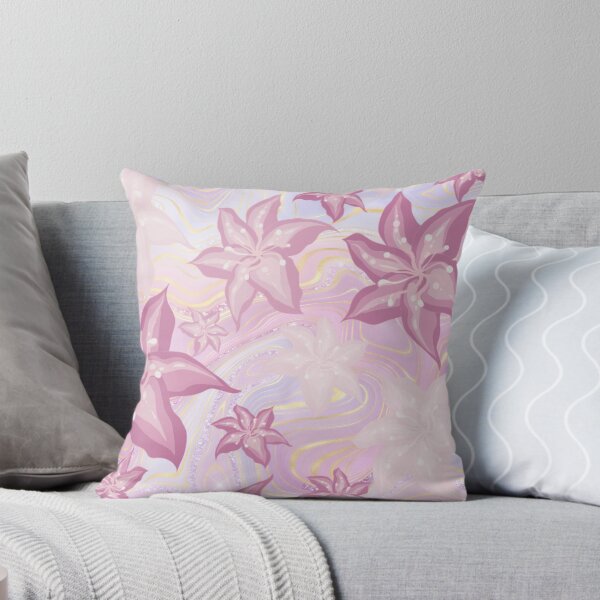 Item preview, Patrón floral de remolino de brillo rosa designed and sold by HappyLifeCreate.