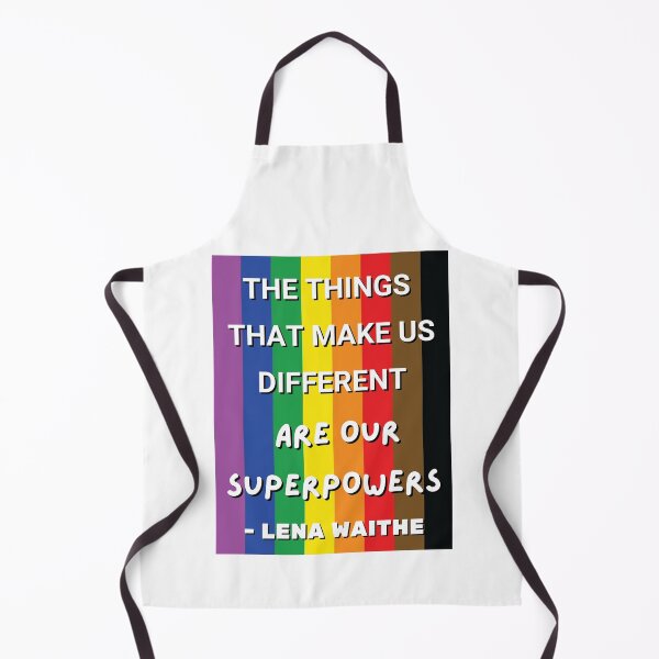 Item preview, The Things That Make Us Different Are Our Superpowers - Lena Waithe designed and sold by CreativeCranium.
