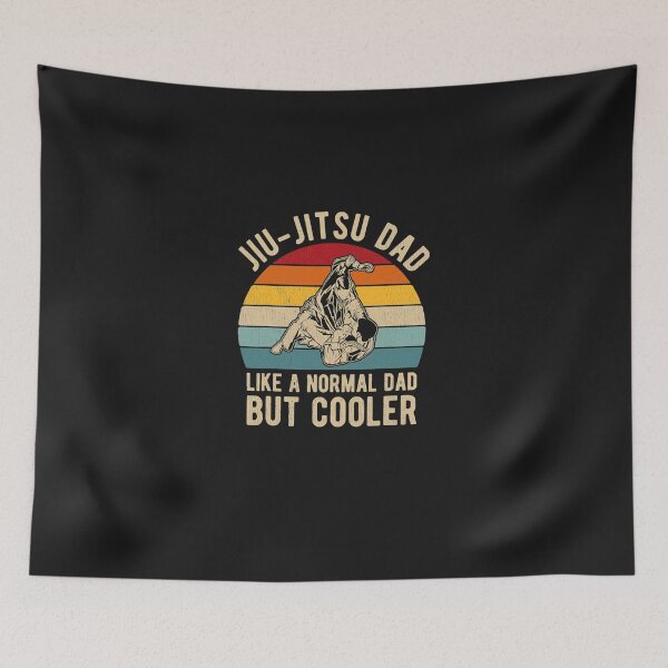 Item preview, Retro Jiu-Jitsu Dad BJJ Men Father Vintage designed and sold by durnilpovia.