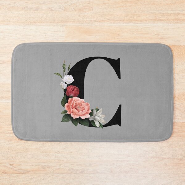 Item preview, Floral Initial - C designed and sold by CulverCrafts.