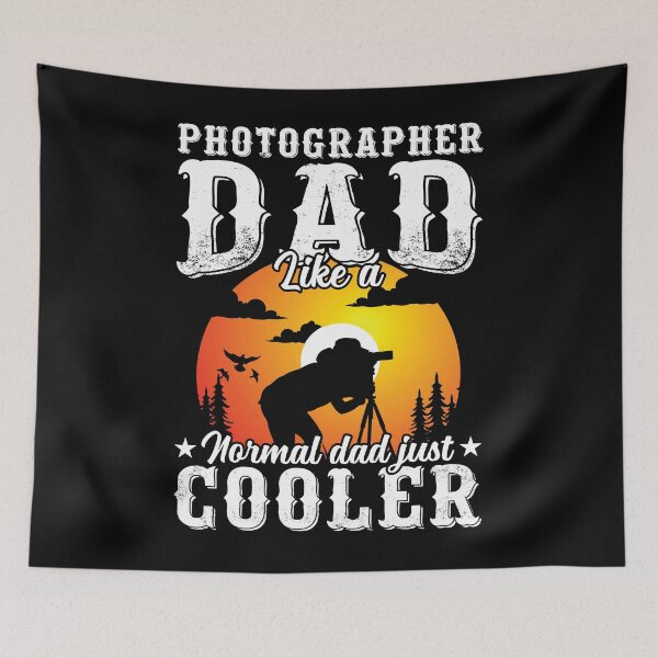 Item preview, Photographer Dad Like A Normal Dad Just Cooler Shirt, Photographer Dad Shirt, Photography Gift, Gift For Photographer, Best Photographer Tee designed and sold by aymob.