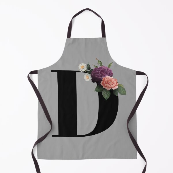 Item preview, Floral Initial - D designed and sold by CulverCrafts.