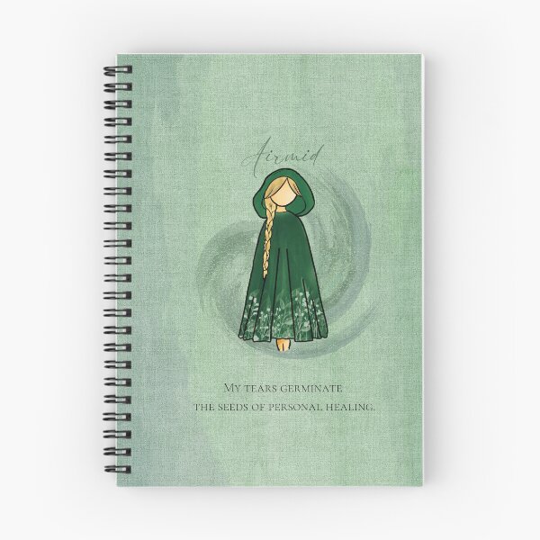 Item preview, Airmid, Celtic Goddess of Magical Herbalism designed and sold by Kelli Cymraes Lincoln.