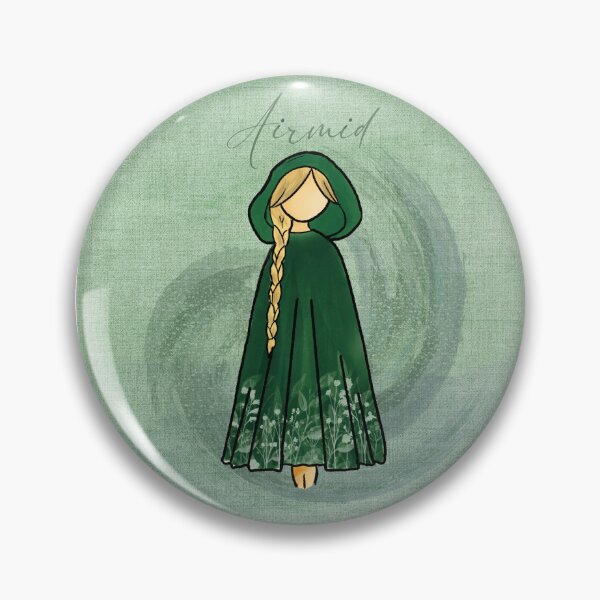 Item preview, Airmid, Celtic Goddess of Magical Herbalism designed and sold by Kelli Cymraes Lincoln.