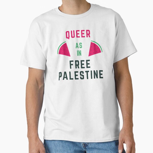 Item preview, Queer as in FREE PALESTINE designed and sold by bellagraphic.
