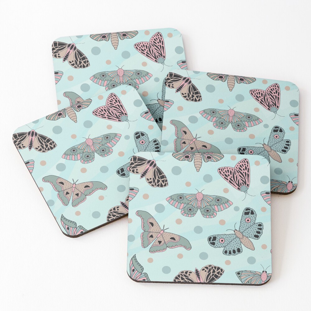 Item preview, Coasters (Set of 4) designed and sold by HappyLifeCreate.