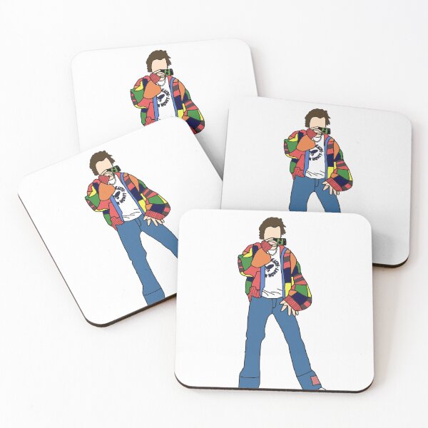 Item preview, harry styles rainbow cardigan  designed and sold by madssticker.