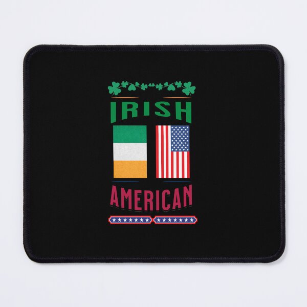 Item preview, Irish American Shamrocks Stars designed and sold by IrishPOD.