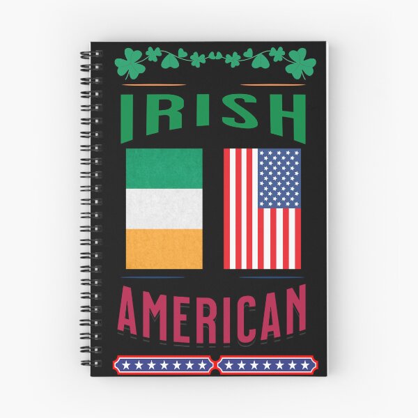 Item preview, Irish American Shamrocks Stars designed and sold by IrishPOD.