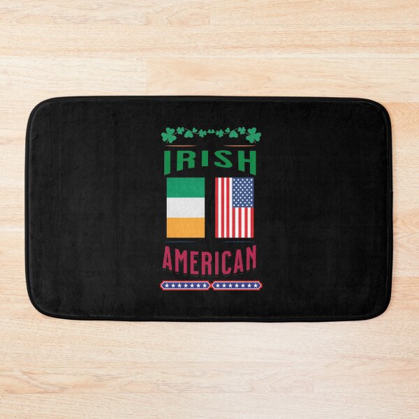 Item preview, Irish American Shamrocks Stars designed and sold by IrishPOD.
