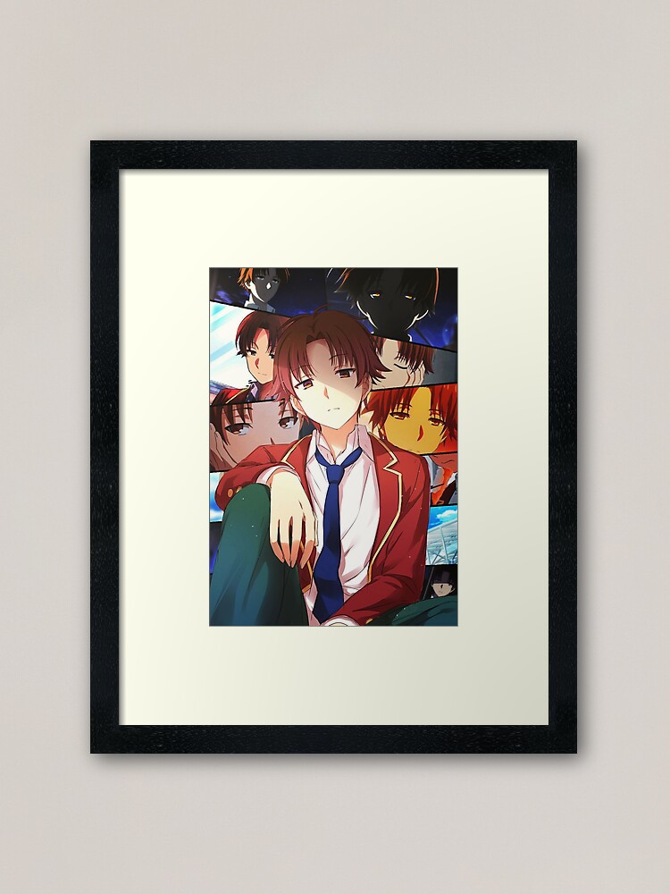 Ayanokoji Kiyotaka' Poster, picture, metal print, paint by Illust