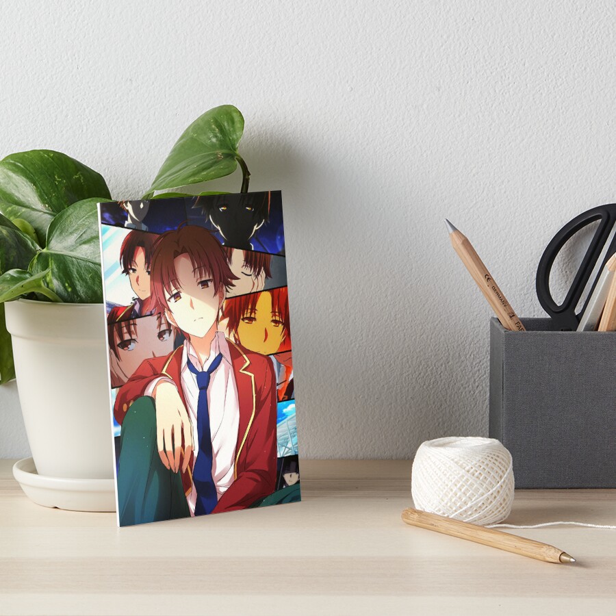 Kiyotaka Ayanokouji Art Board Print by SmileIsil