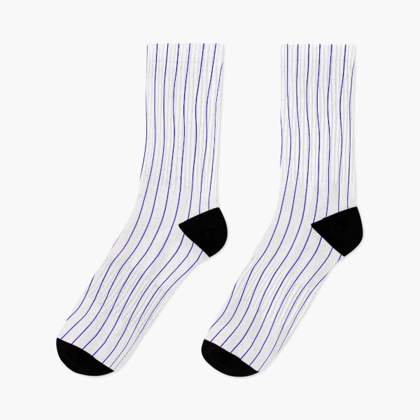 Item preview, Thin Blue Pinstripe Pattern, Blue Vertical Stripes designed and sold by antevasinart.