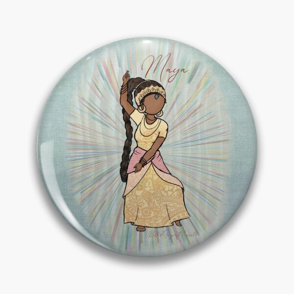 Item preview, Maya, diosa hindú de la ilusión designed and sold by Kelli Cymraes Lincoln.