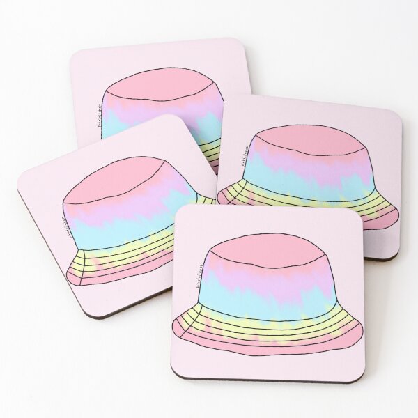 Item preview, Rainbow Tie Dye Bucket Hat designed and sold by PinkLollypop.