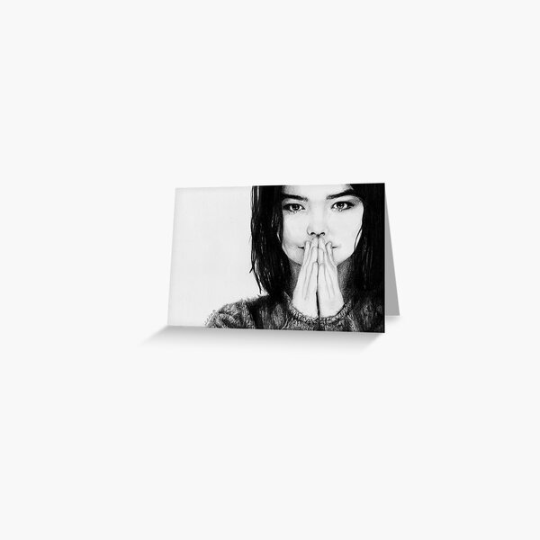 Björk Greeting Card