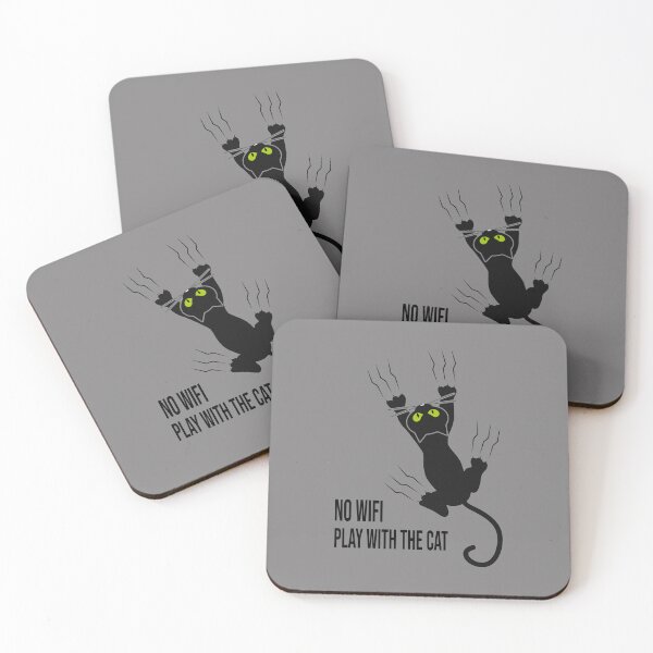 Item preview,   Heres A Cat No Wifi  T-SHIRT designed and sold by artetotal.