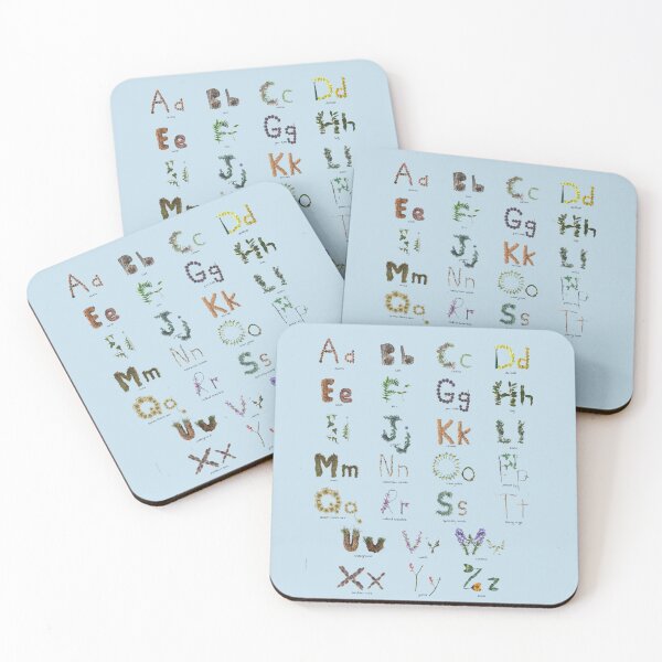 Item preview, Woodland Alphabet  designed and sold by EveryDayDabble.