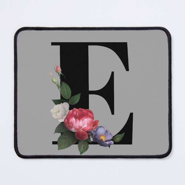 Item preview, Floral Initial - E designed and sold by CulverCrafts.