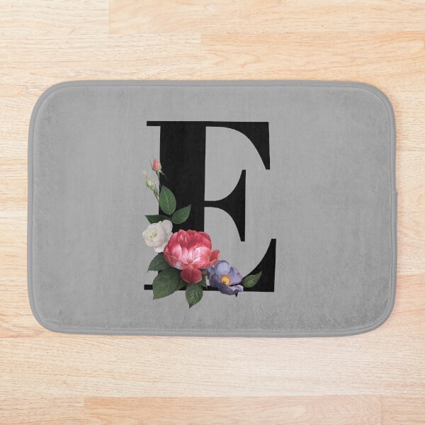 Item preview, Floral Initial - E designed and sold by CulverCrafts.