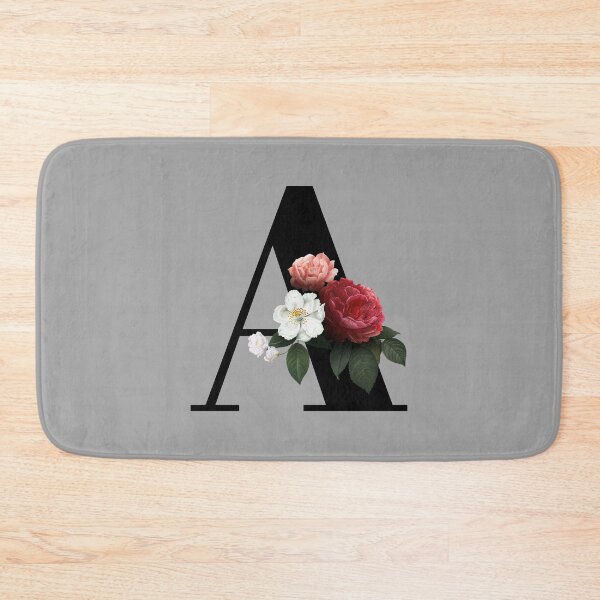 Item preview, Floral Initial - A designed and sold by CulverCrafts.