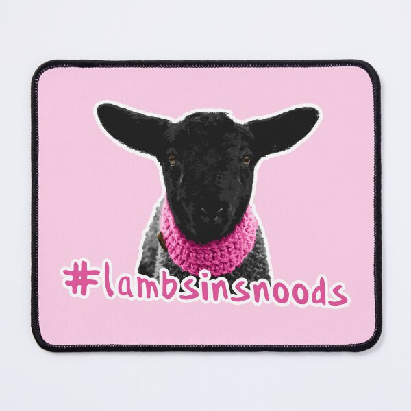 Item preview, Lambs in Snoods (Primrose, Pink) designed and sold by thegreendogs.