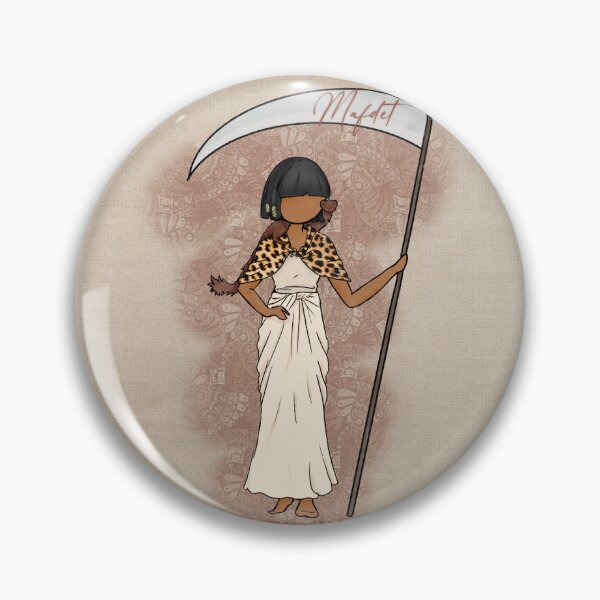 Item preview, Goddess Mafdet, Deliverer of Justice designed and sold by Kelli Cymraes Lincoln.