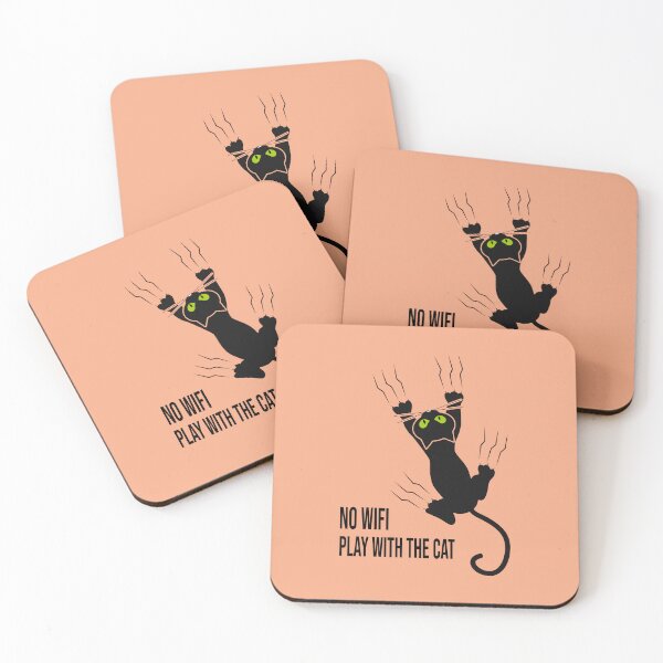 Item preview,  Heres A Cat No Wifi  T-SHIRT designed and sold by artetotal.