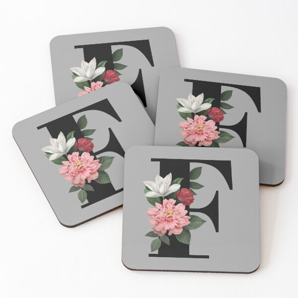 Item preview, Floral Initial - F designed and sold by CulverCrafts.