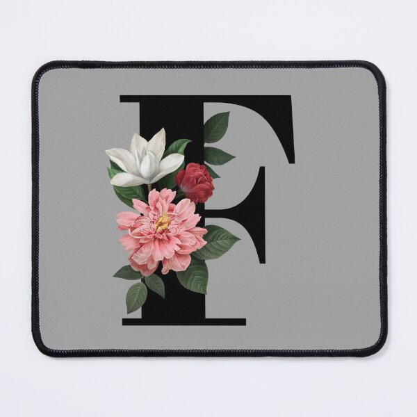 Item preview, Floral Initial - F designed and sold by CulverCrafts.