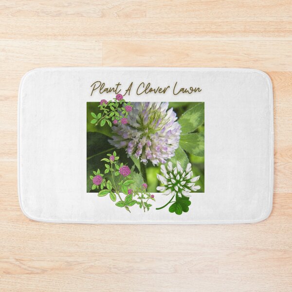 Item preview, Plant A Clover Lawn Pollinator Eco-Friendly Design designed and sold by EarthArtDesigns.
