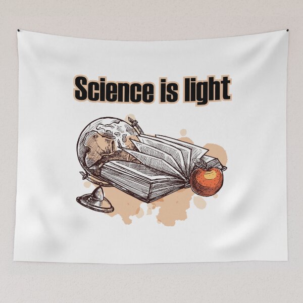 Item preview, Science is light, back to school designed and sold by Toxic Store.