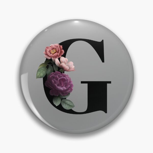 Item preview, Floral Initial - G designed and sold by CulverCrafts.