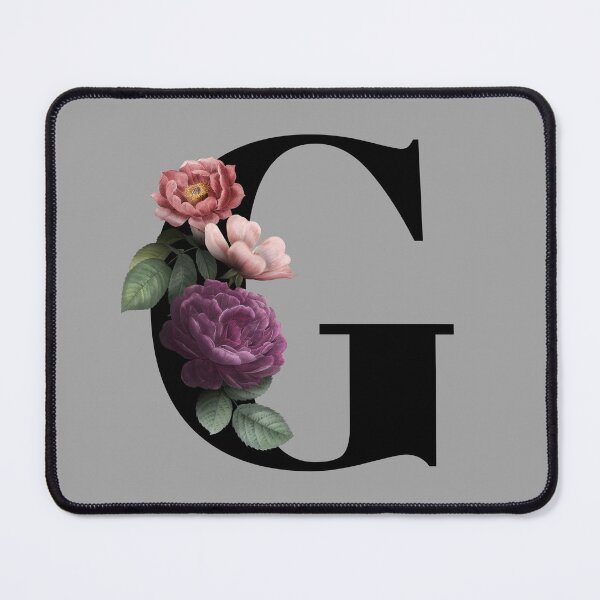 Item preview, Floral Initial - G designed and sold by CulverCrafts.